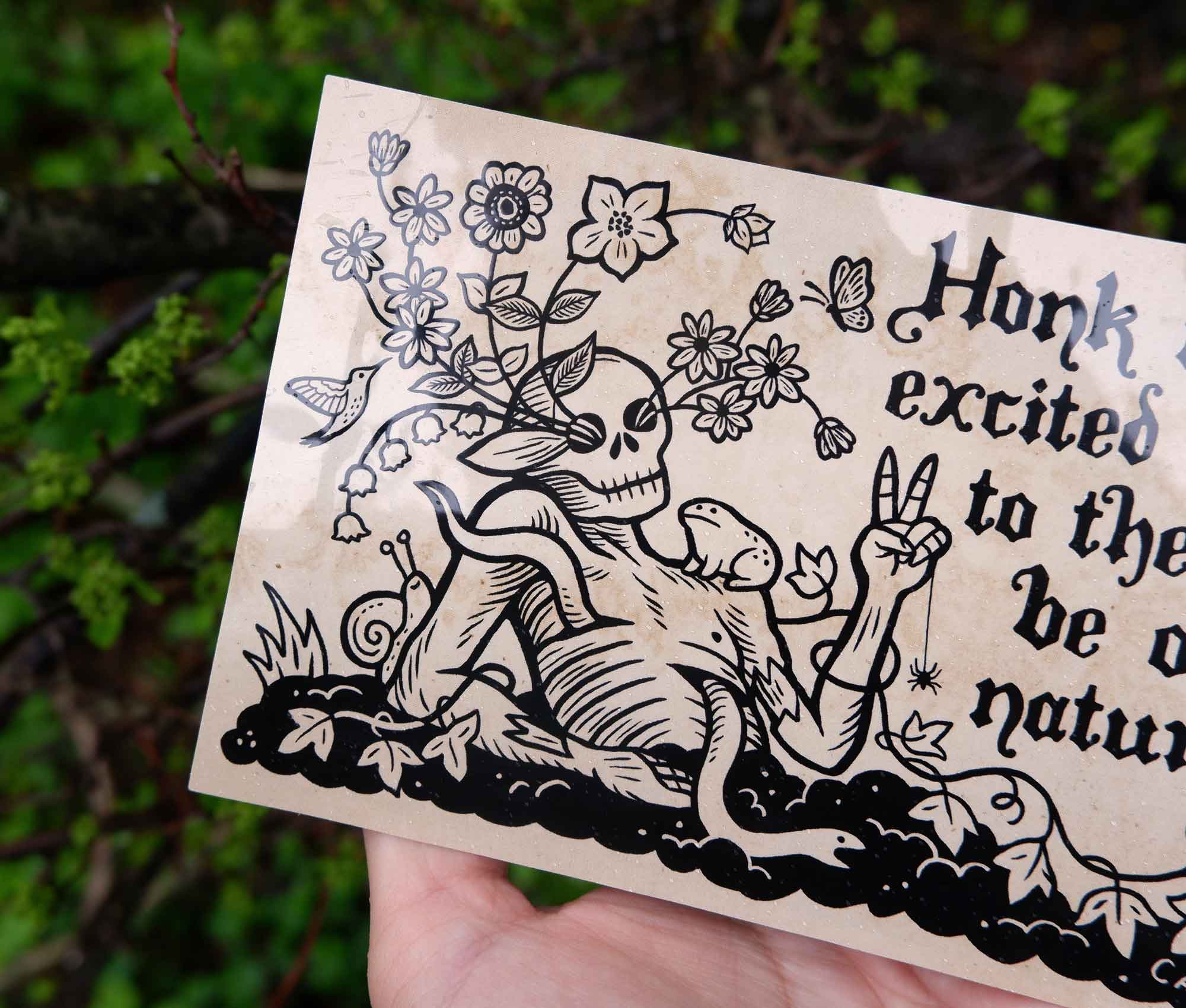 Return to the Earth - Bumper Sticker
