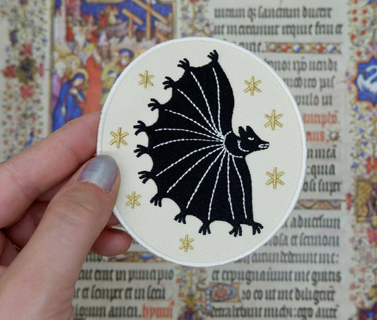 Medieval Too-Many-Hands Bat - Embroidered Patch