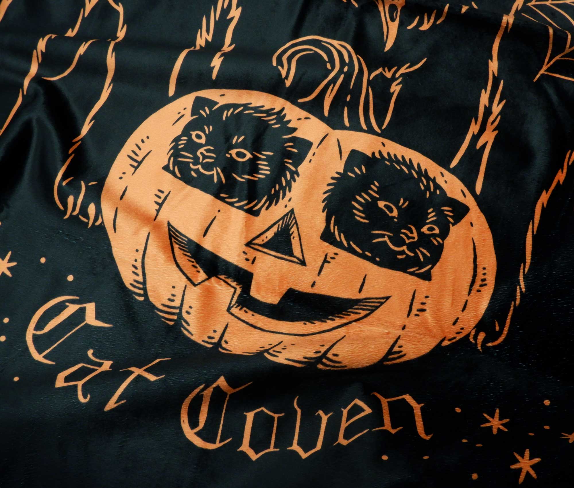 SALE // Trick or Treat - Minky Blanket (Medium)