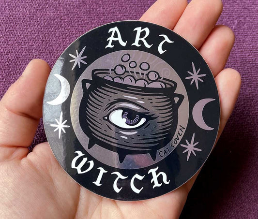 Art Witch - Mirror Sticker