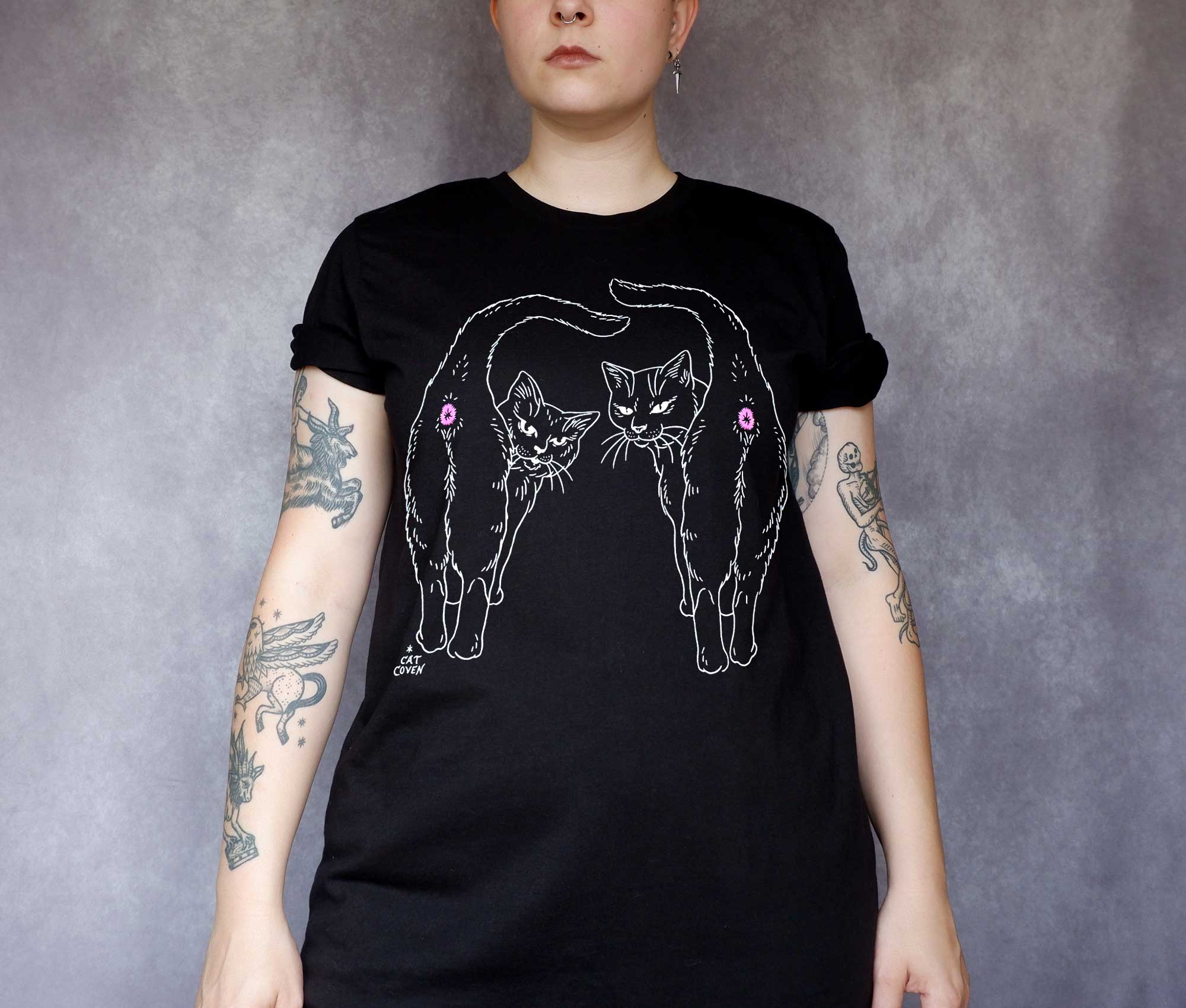SUPER SALE // Double Trouble - Crew Neck T-shirt