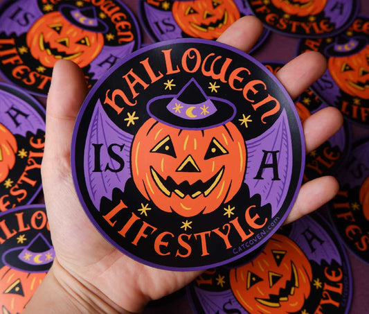 Halloween is a Lifestyle - Car Bumper Magnet