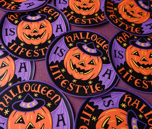 Halloween is a Lifestyle - Car Bumper Magnet