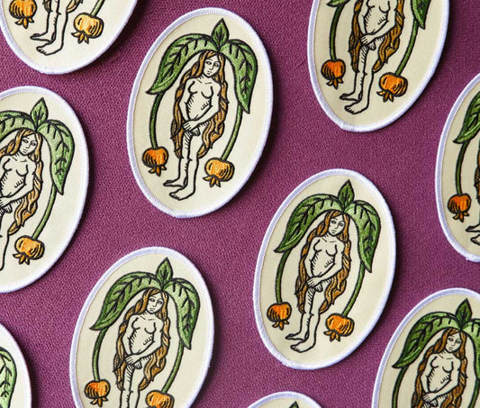 SALE // Mandrake - Embroidered Patch