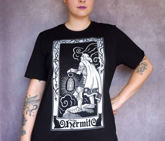SALE // The Hermit - Crew Neck T-shirt