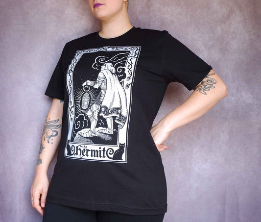 SALE // The Hermit - Crew Neck T-shirt