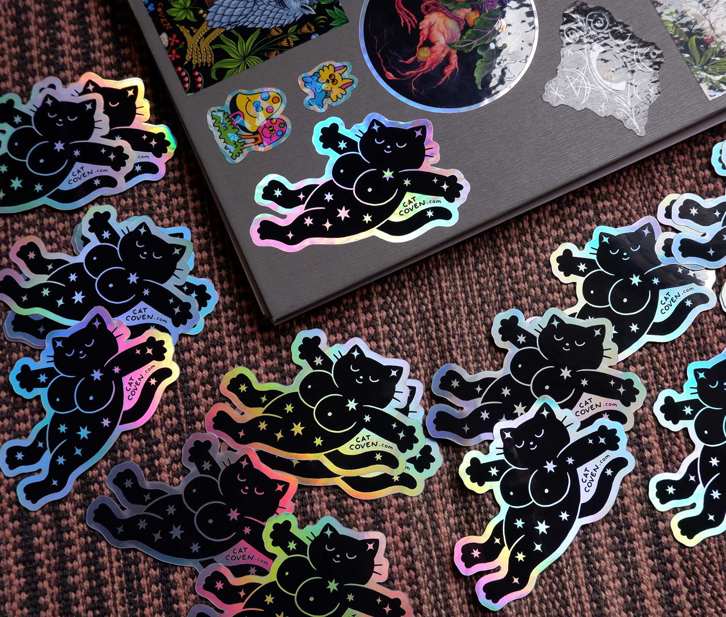 Magical Kitty - Holographic Sticker