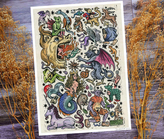 Marginalia Takeover (Color) - Fine Art Print