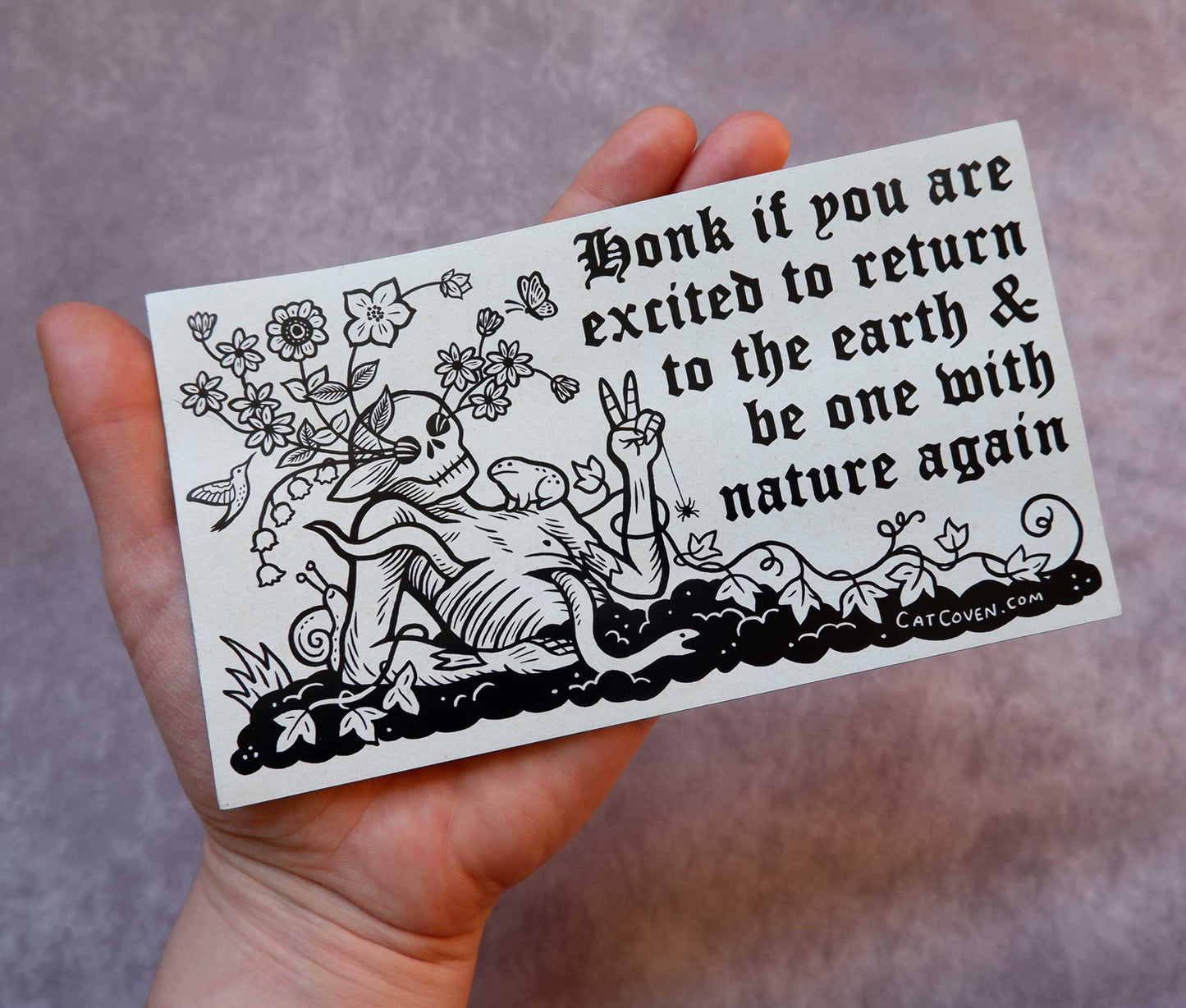 Return to the Earth - Car Bumper Magnet