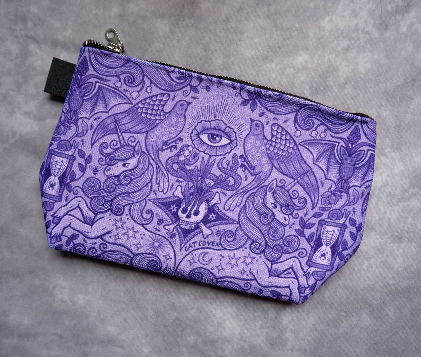 Spring Awakening (Lavender) - Mini Zipper Bag